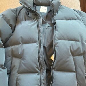 Sandro Men's Gray Puffer Jacket